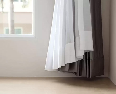 our curtain cleaning service