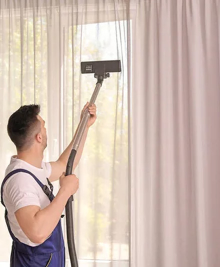 Our Professional Curtain Cleaning Work